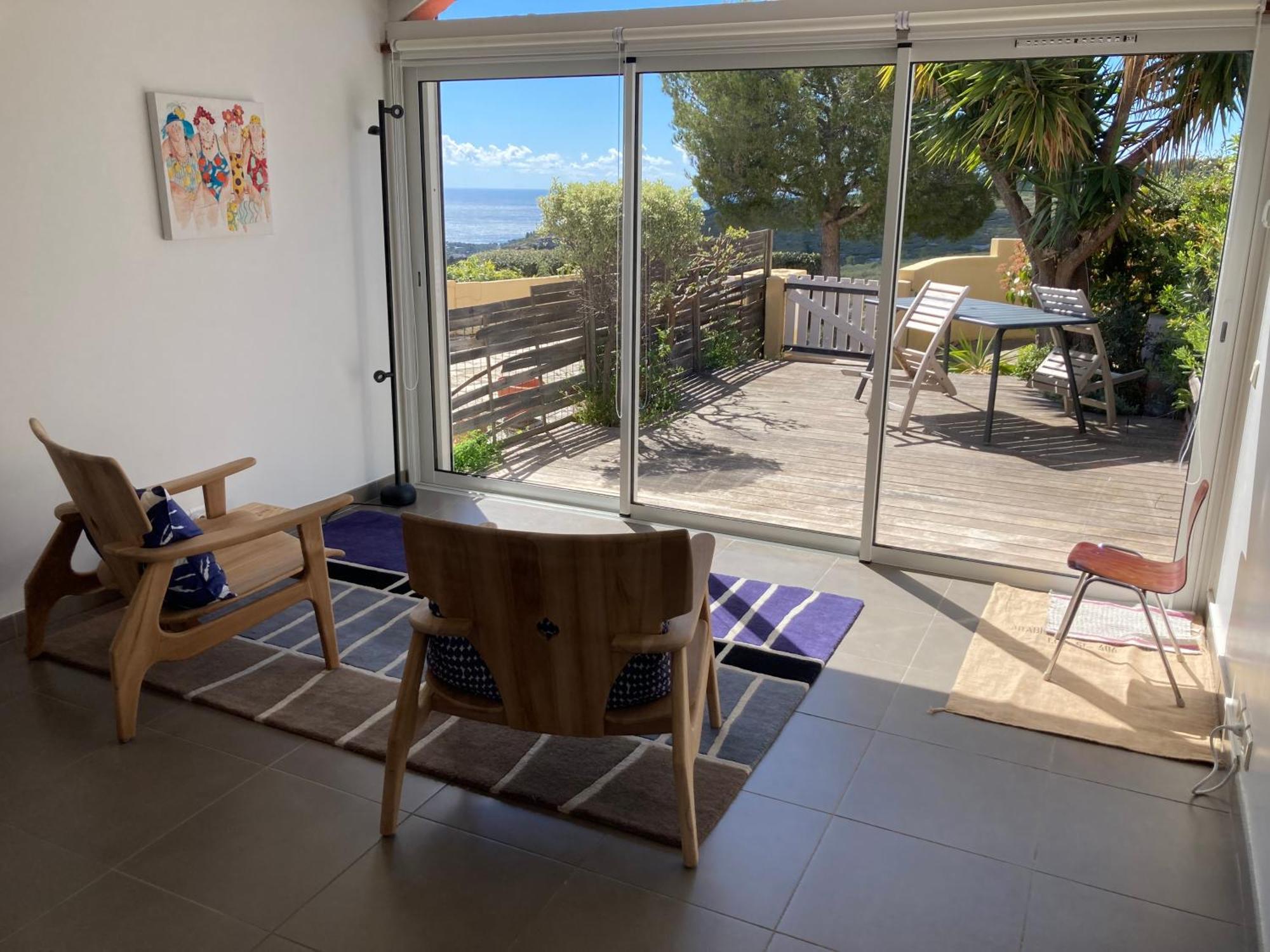 Le Cap - Bungalow Vue Mer Et Colline - Hauteur De Cassis Lägenhet Exteriör bild